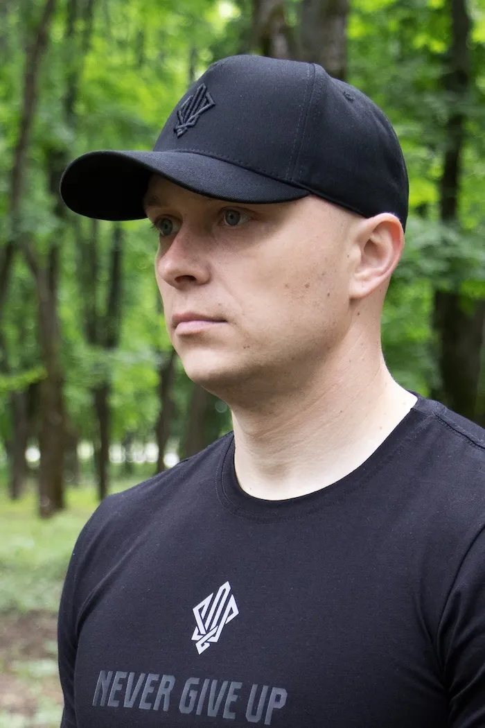 “Spartan” Black Baseball Cap