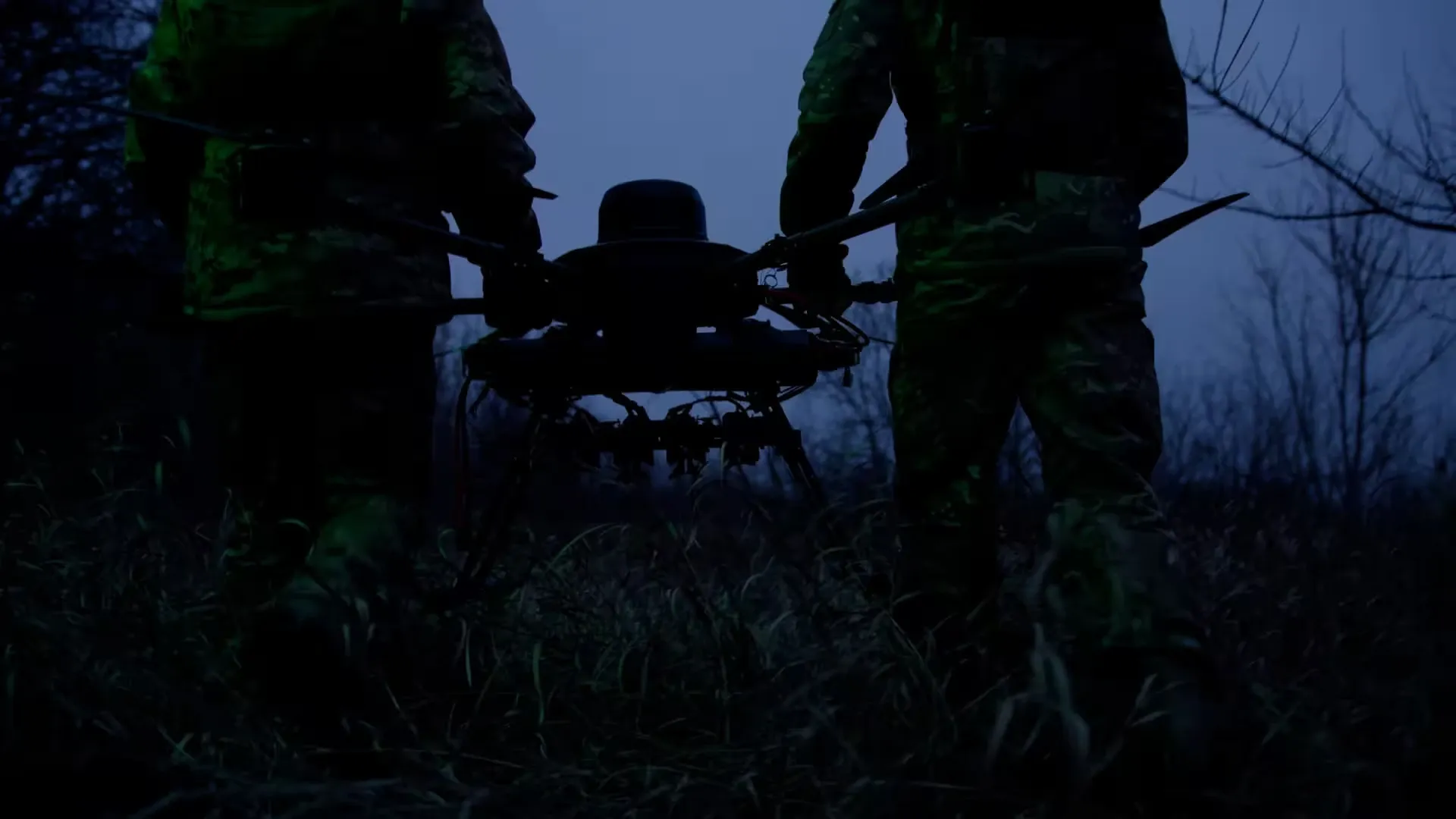 Spartan brigade soldiers at positions